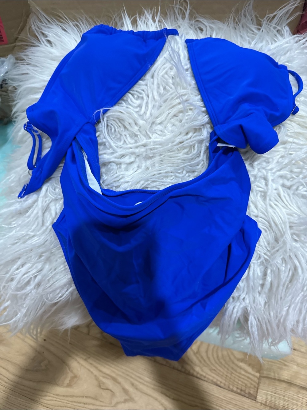 Bright Royal Blue One-Piece Bikini